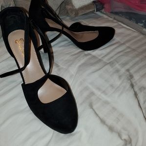 Black heels